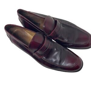 Marc Jacob’s red leather penny loafer sz 11